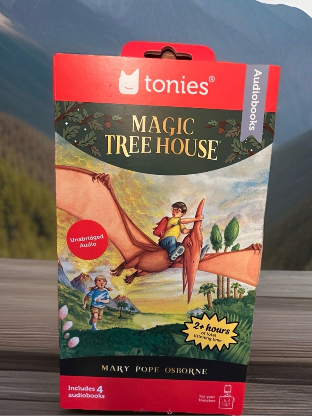 Tonies Magic Tree House Audiobook Set - 4 audiobooks - books 1, 2, 3, 4 Toniebox